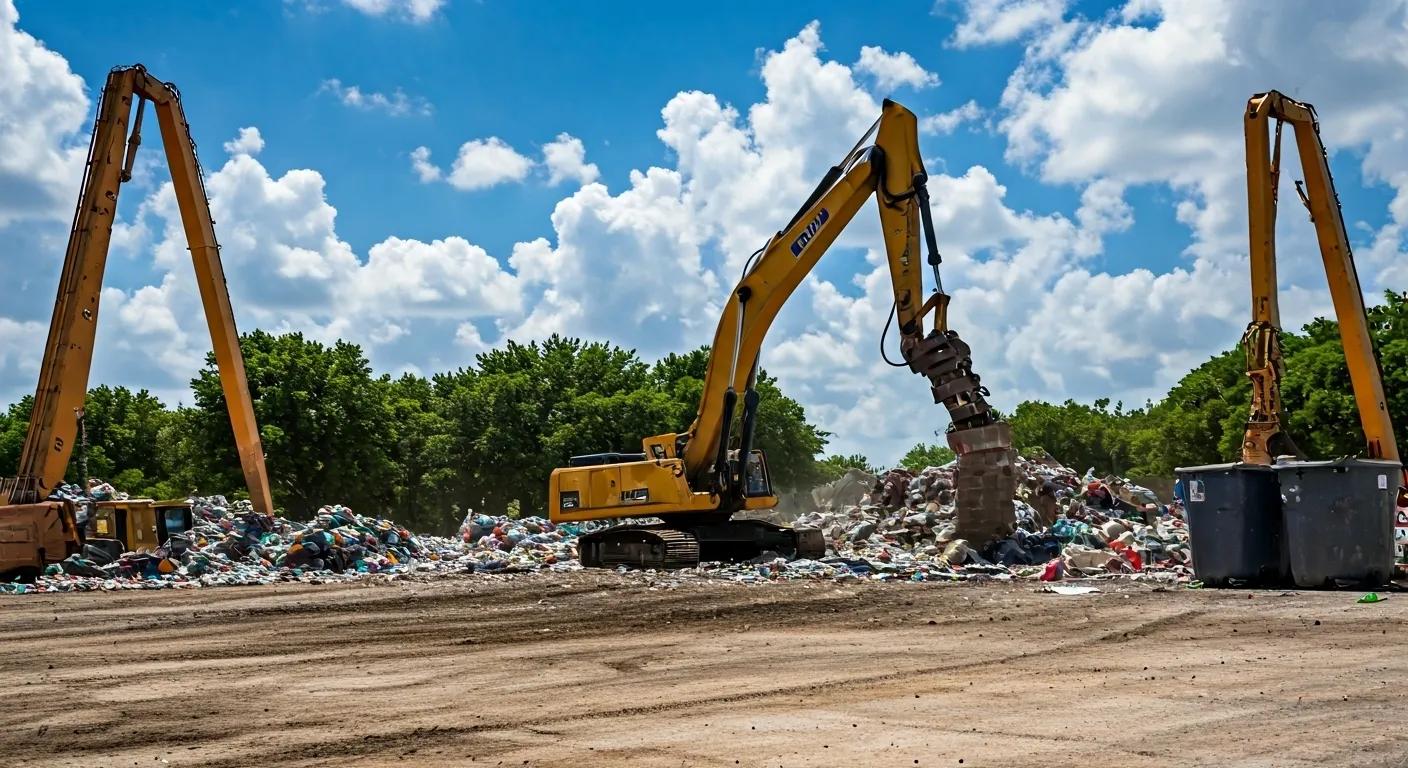 a dynamic urban demolition site in fort lauderdale showcases heavy machinery at work, surrounded by strategically placed recycling bins, emphasizing the integration of sustainable practices in the affordable demolition process. a dynamic urban demolition site in fort lauderdale showcases heavy machinery at work, surrounded by strategically placed recycling bins, emphasizing the integration of sustainable practices in the affordable demolition process.