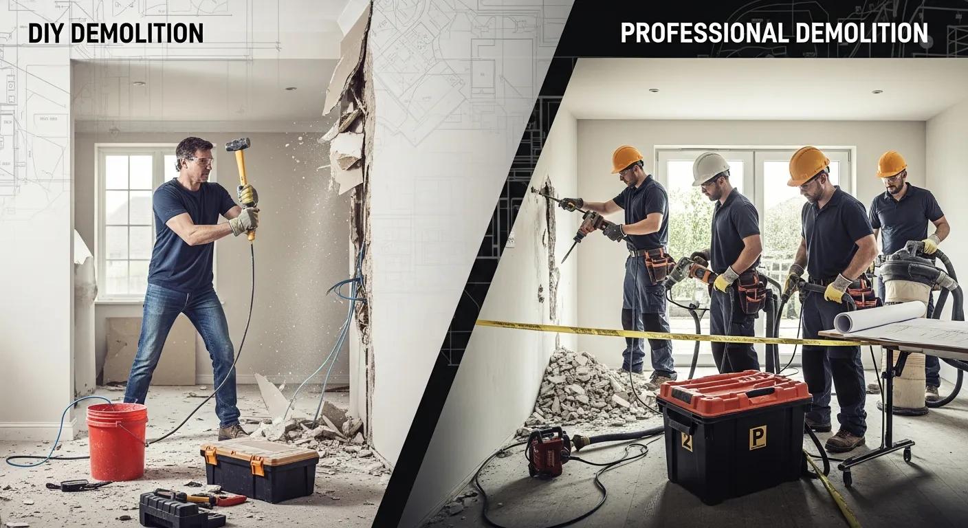 DIY vs Professional Demolition: Key Insights
