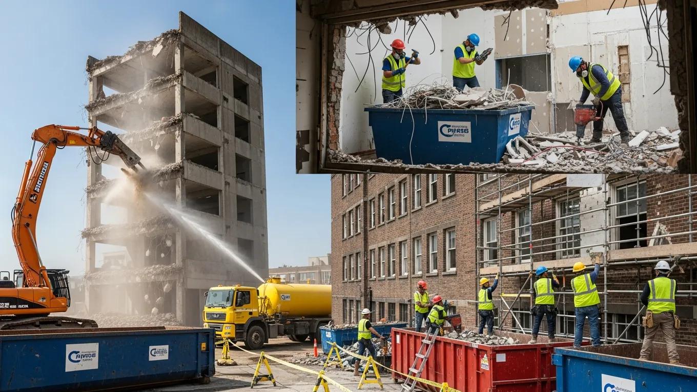 Different types of commercial demolition services in Broward County