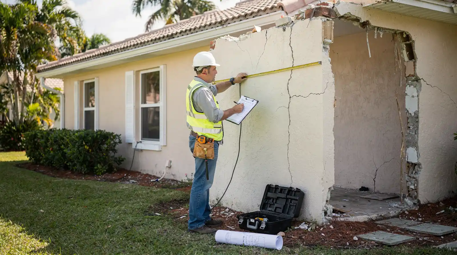 Demolition services in Plantation cost $800 on average, with a range between $644 and $1,000