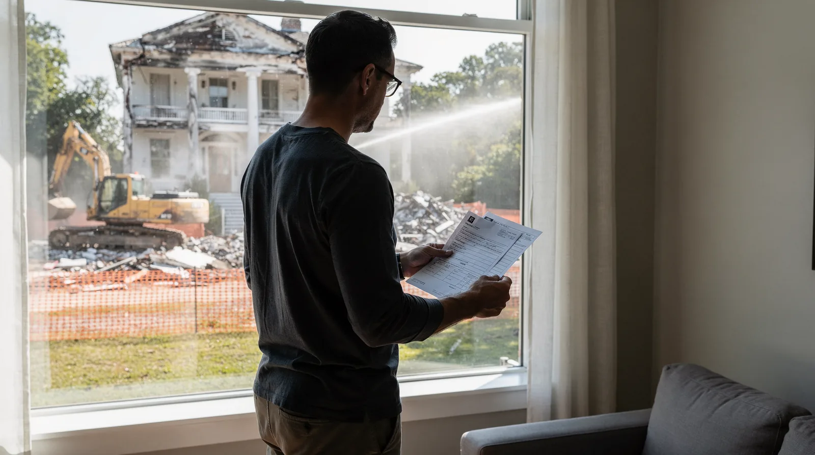 The City of Plantation Public Works Department oversees construction and demolition debris disposal; residential demolition