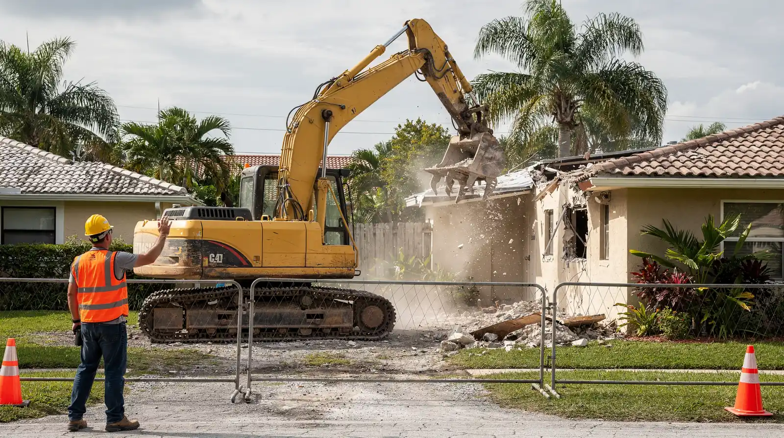 M & M Demolition Contractors serves the Plantation, FL area and specializes in demolition, including selective interior and full-structure services